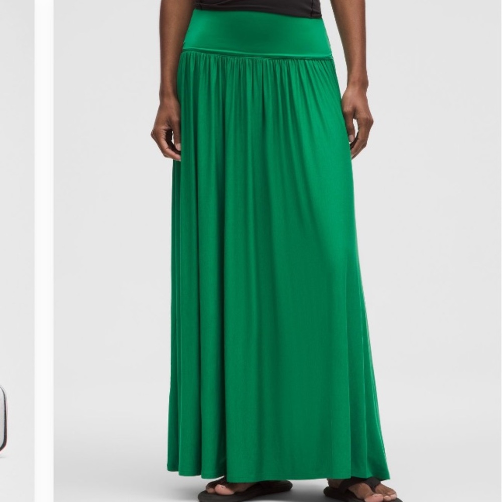 NWOT Lululemon Athletica 2-in-1 Maxi Raceway Green size XXS (2) *RARE* - Picture 2 of 6
